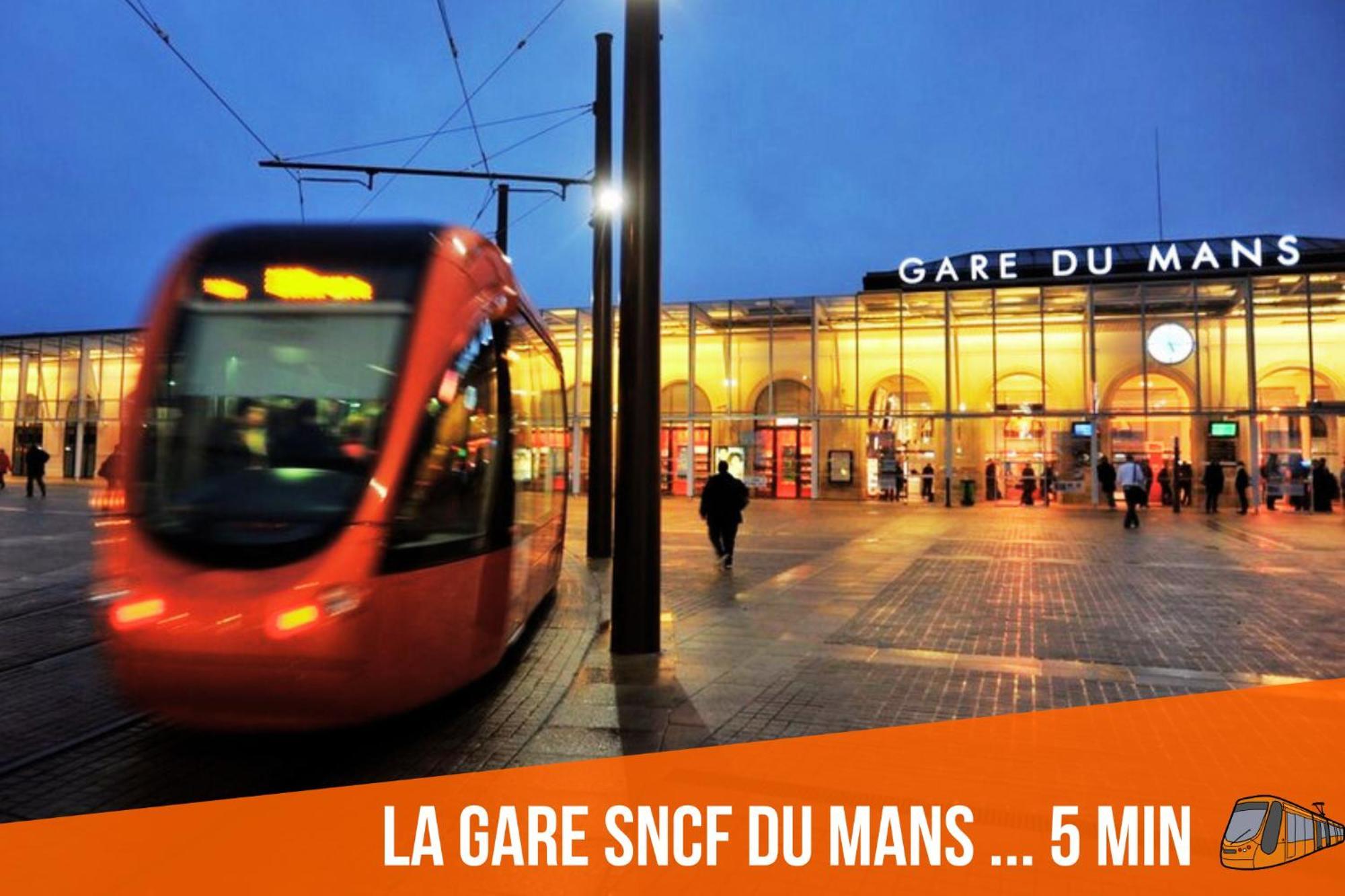 Le Mans City Sweet & Home - Climatise - Netflix - Wifi Fibre - Parking - Proche Circuit Des 24H & Centre-Ville - Accordhebergementconciergerie Eksteriør billede
